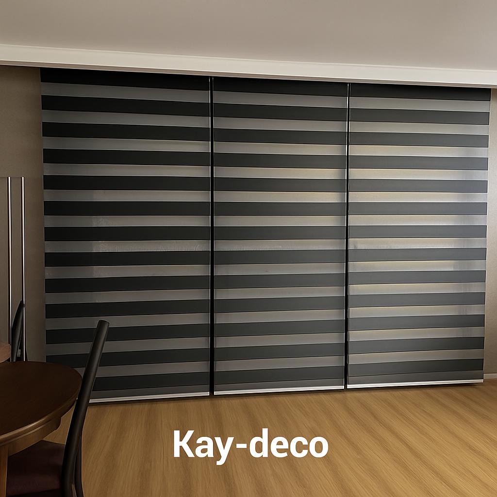 Doppelrollos (Zebra-Rollos) nach Maß – moderner Sonnenschutz mit Stil